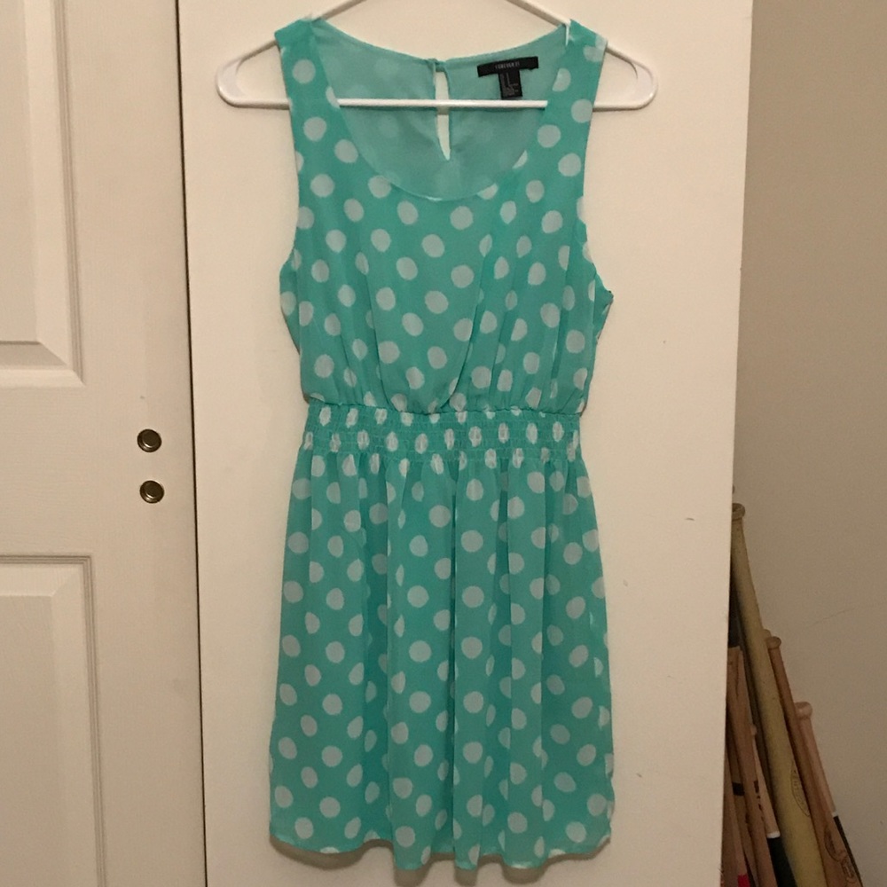 Green Polka Dot Dress